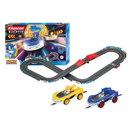 Playset Pista Sonic The Hedgehog Crossworlds ( Batteria ricaricabile USB ) GO!!! 20063525