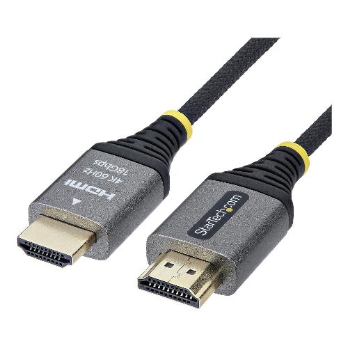 Cavo HDMI High Speed Premium Black e Grey 2m HDMI2 FLEX 4K60 2M