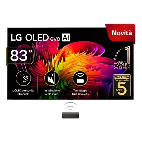 Tv 83" (OLED) WebOS SERIE W6 evo AI Wallpaper Umber brown OLED83W69LA API