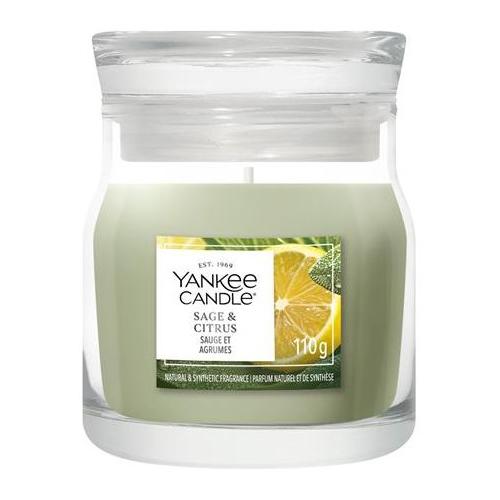 Candela profumata Sage & Citrus (6,6x8,4cm) Giara S 20-29 ore SIGNATURE Verde 2244661