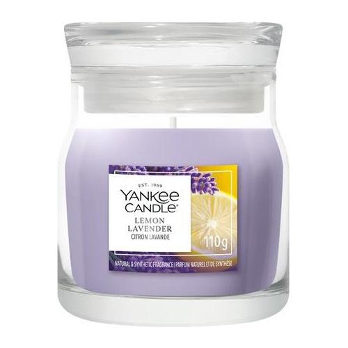 Candela profumata Lemon lavender (6,6x8,4cm) Giara S 20-29 ore SIGNATURE Viola 2244660