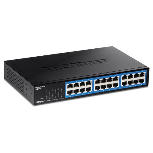 Switch di rete 24 porte Black TEG S25D Gigabit (1000Base-TX)
