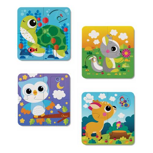Set Puzzle animali interattivo (12m+) BABY SENSE & FOCUS 00012558000000