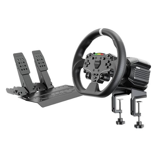 Volante e pedaliera simulatore guida R5 Pro Bundle Black RS105