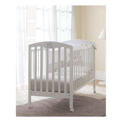 Lettino infanzia TEO (133,5x71x94cm) Bianco 0253TEOS