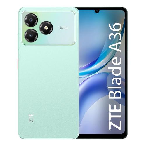 Smartphone 6,75" BLADE A36 4G Lte Greeen ( 64GB Ram 4GB Batteria 5000mAh )