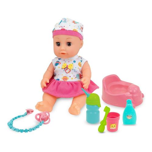 Bambola Pappa & Pee playset con suoni e accessori (30cm) BABY TEO Assortito 81346