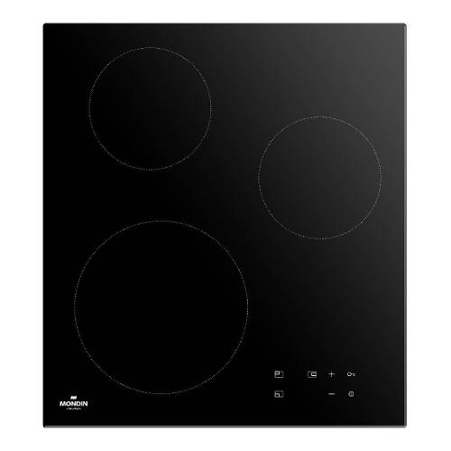 Piano cottura induzione 3 zone GALILEO VI46L5200 Black (45cm)
