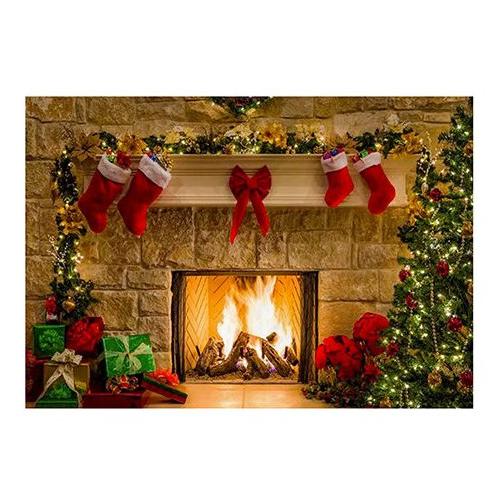 Sfondo natalizio (300x250cm) (1pz) Assortito 582869