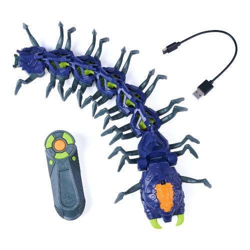Robot Explodapede Centopiedi radiocomandato (35,3x13x5cm) HEX BOTS 6076554