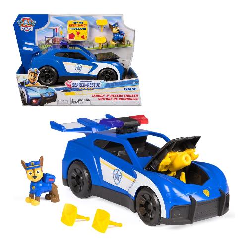 Auto della Polizia Launch & Rescue con Chase PAW PATROL Blu 6074962