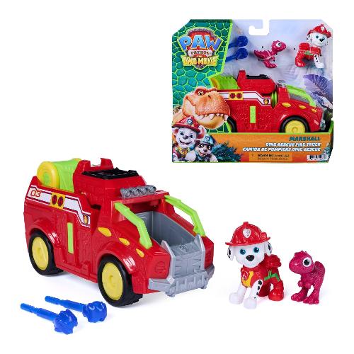 Camion pompieri con Marshall DINO MOVIE PAW PATROL Rosso 6075757