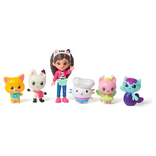 Set personaggi The Movie 6 pz GABBY'S DOLLHOUSE 6072633