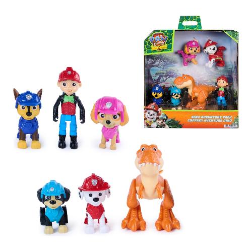 Set personaggi con dinosauro 6 pz DINO MOVIE PAW PATROL 6075943