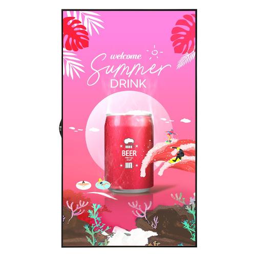 Display professionale 49" 1920x1080 FULL HD X64P SERIES Window Facing Signage Black 49XS4P B