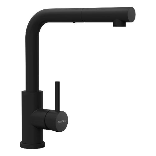 Miscelatore lavello doccetta estraibile KANTUS Nero opaco 534127S