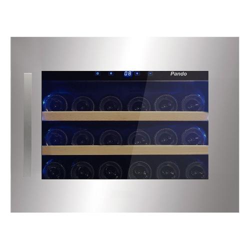Cantinetta incasso 16 bottiglie PVMAV 45 16 XR Inox classe E (L60cm)
