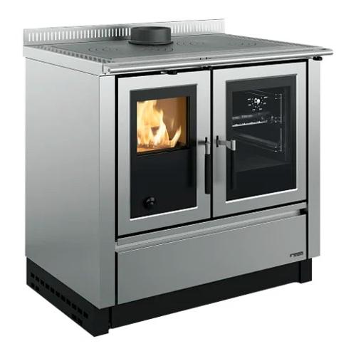 Cucina legna 8,3kW VENEZIA VST.16 Inox 5 stelle (90x60x85cm)