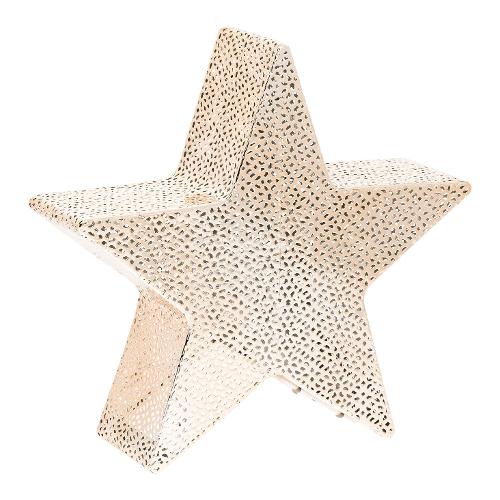 Stella luce fissa (30x28cm) (1pz) XMAS KING 24 luci - LED Bianco caldo IP20 63150
