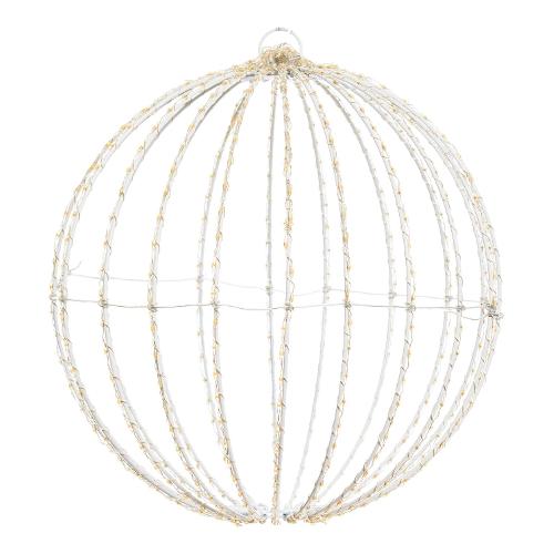 Sfera 3D (D30 cm) 1 gioco di luce (1pz) 520 luci - MICROLED Bianco caldo e Bianco freddo 75740
