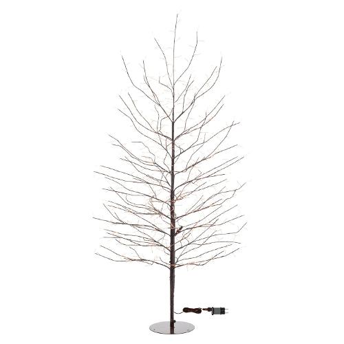 Albero luminoso Marrone 1 gioco di luce (H170 D105 cm) TIGLIO 784 luci - MICROLED Bianco caldo IP44 76235