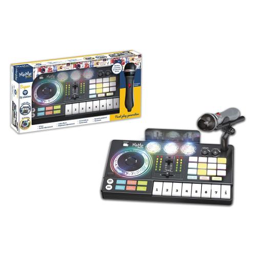 Mixer disc jockey SUPER Dj Station Black NXT813802