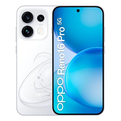 Smartphone 6,32" RENO16 PRO 5G Pop white ( 512GB Ram 12GB Batteria 6000mAh ) 110010237199