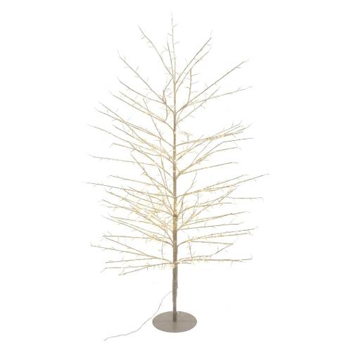 Albero luminoso Champagne 1 gioco di luce (H170 D105 cm) TIGLIO 784 luci - MICROLED Bianco caldo IP44 76310