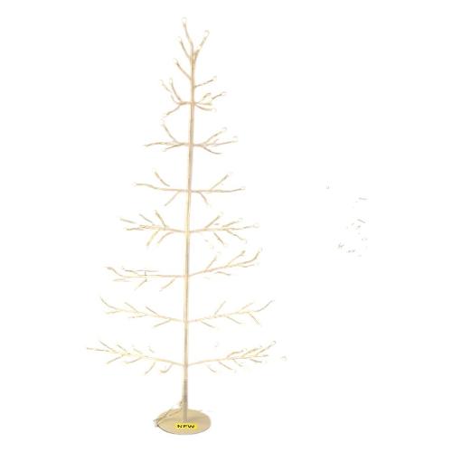 Albero luminoso Bianco 1 gioco di luce (H90 D45 cm) TIGLIO 2D 78 luci - MICROLED Bianco caldo IP44 79922