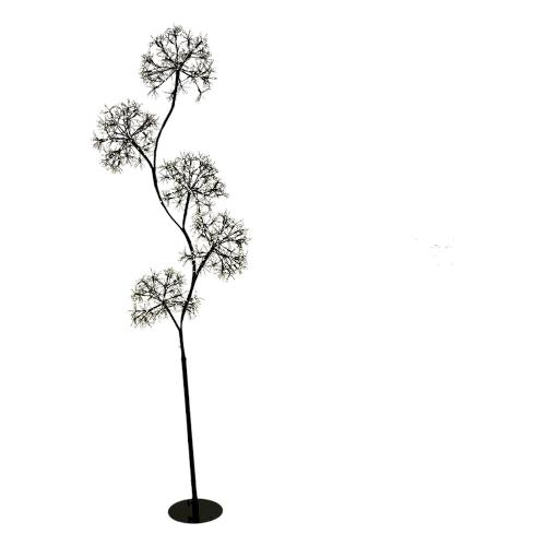 Albero luminoso Marrone 1 gioco di luce (H170 D55 cm) RICH 1800 luci - MICROLED Bianco caldo IP44 79267