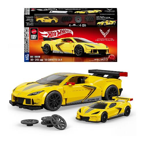 Corvette C8.R '20 1:32 ( 261 pz ) BRICK SHOP HOT WHEELS SPEED 10a+ JKR19