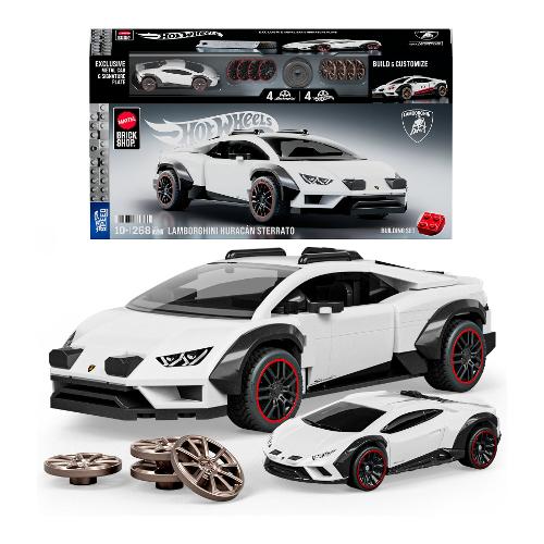 Lamborghini Huracan Sterrato 1:32 ( 268 pz ) BRICK SHOP HOT WHEELS SPEED 10a+ JHG75