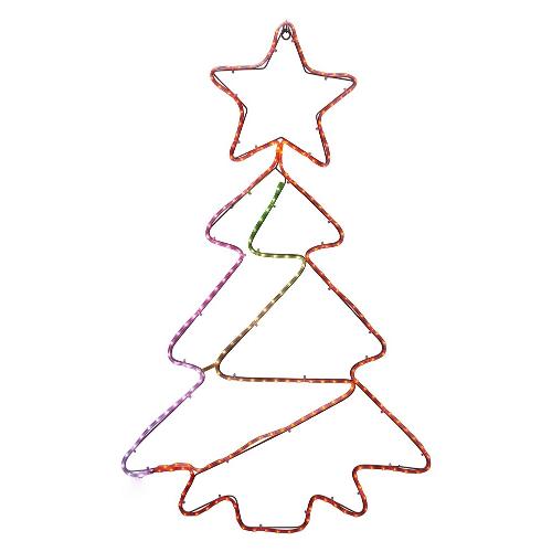 Albero giochi di luce (L50 H78 cm) 216 luci - STRIPLED RGB IP44 D4090