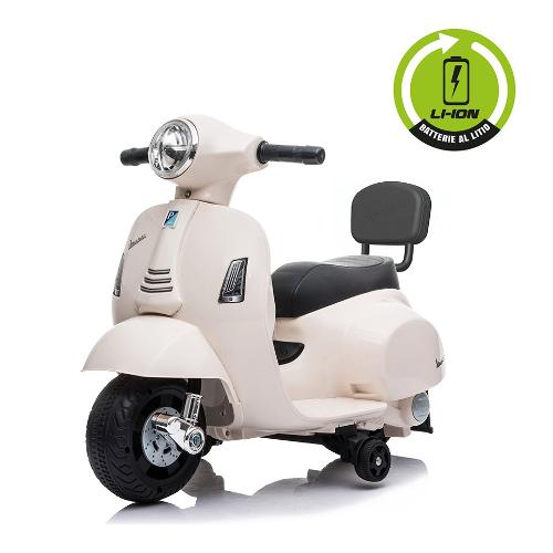 Scooter Vespa Mini 7,2V Litio (65,5cm) SPORT ONE White 100053101