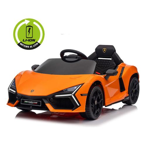 Auto elettrica Lamborghini Revuelto 10,8V Litio RC (105x60cm) SPORT ONE Arancio 155553301