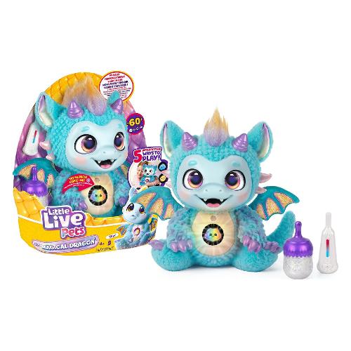 Peluche interattivo My Magical Dragon (25cm) LITTLE LIVE PETS 20486319