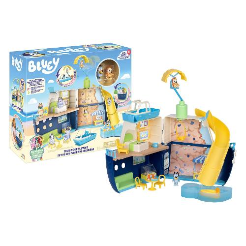Nave da crociera con personaggi e motoscafo BLUEY 21740012