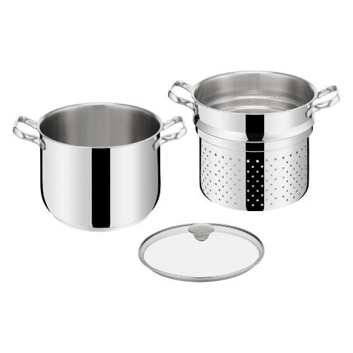 Cuoci pasta Inox 18/10 (22cm) SFIZIOSA LAGOSEAL PLUS coperchio vetro 010740020922
