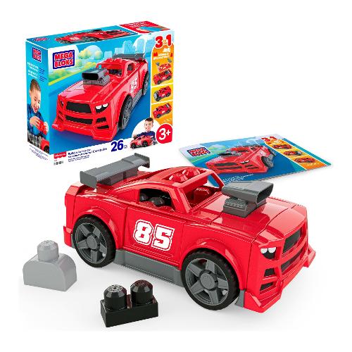 Auto da Corsa 3 in 1 Build & Go ( 26 pz ) FISHER PRICE 36m+ Assortito JKG35