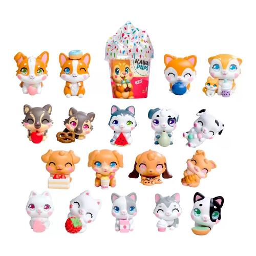 Cucciolo in coppetta a sorpresa KAWAII PUPS Assortito 105952525S30