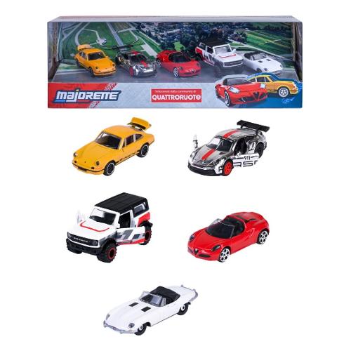 Set auto modelli 5 pz scala 1:64 Quattroruote Gift pack MAJORETTE 8502005001SII