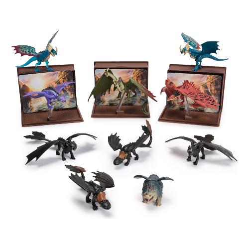 Mini libro con drago a sorpresa (5 cm) DRAGONS Assortito 6072554