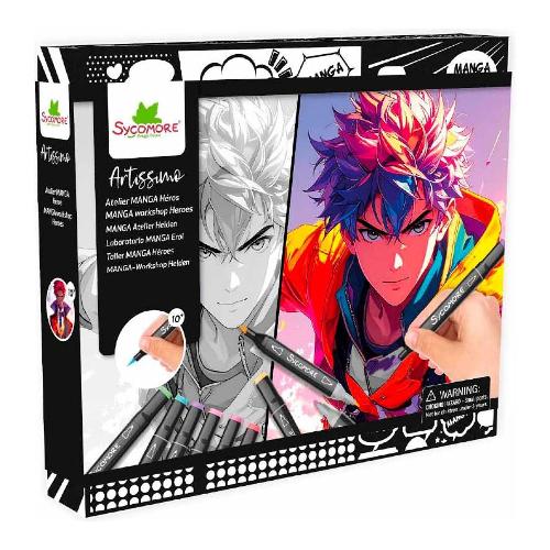 Colorabile Manga Scuola di Eroi ARTISSIMO SYCCREA088