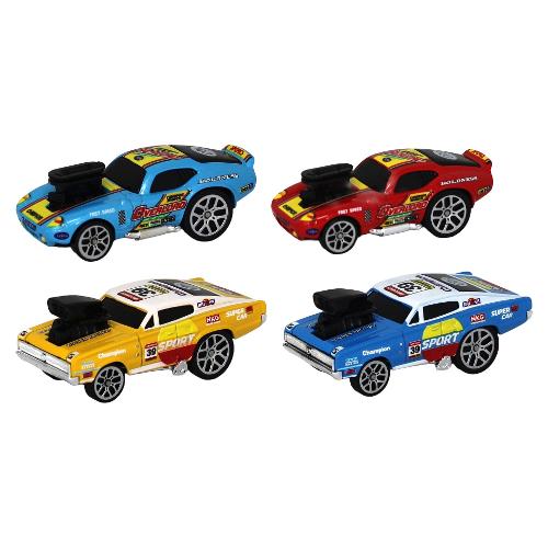 Radiocomando Auto corsa Supre 70's 2,4 GHz 7F scala 1:64 RADIOCOM Assortito 40766
