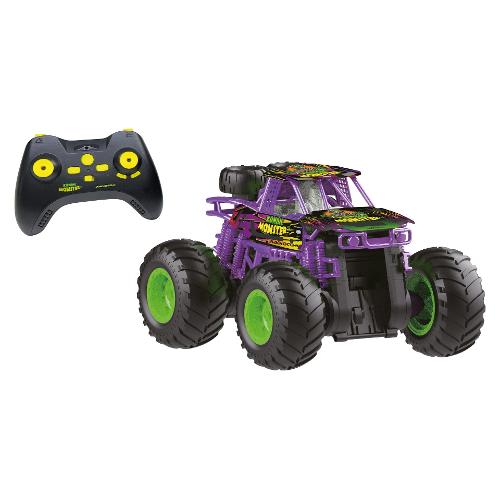 Radiocomando Auto Zombie Monster XL 2,4 GHz 7F scala 1:12 (31x24x20cm) RADIOCOM Viola e Verde 39018