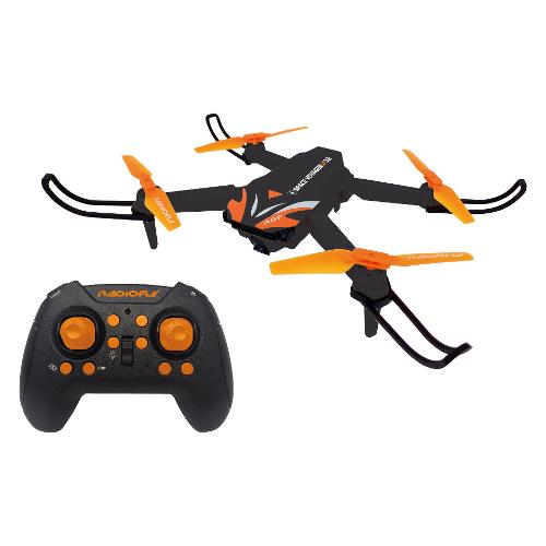 Drone Space Voyager 32 8 funzioni RC 2,4 GHz (32x270cm) RADIOFLY Nero e Arancio 40042