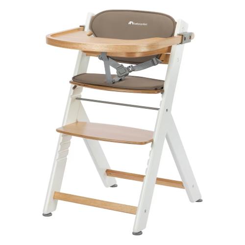 Seggiolone evolutivo con cuscino TIMBA 2 Wood Beige 2740073210