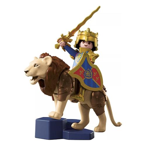 Leone con cavaliere d'oro ( 18 pz ) KNIGHTS 4-10a 72212