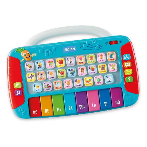 Gioco prescolare Piano ABC elettronico parlante 3-6a CAROTINA 120017