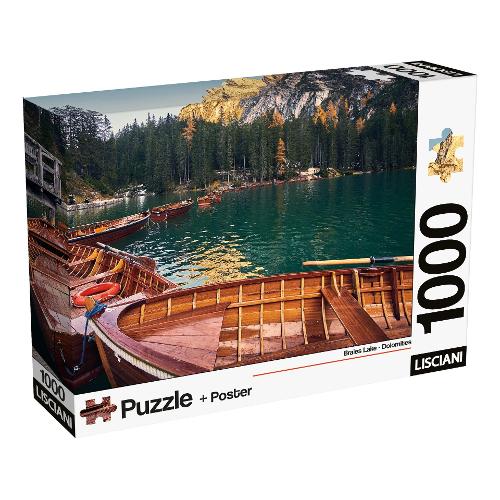 Puzzle 1000 pz 2 in 1 con Poster 12a+ (70x50cm) KIDULT Assortito 120963
